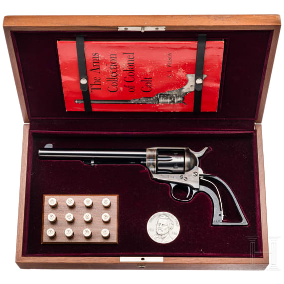 A U.S.F.A., Mod. Single Action Army "One of 5000", in Case