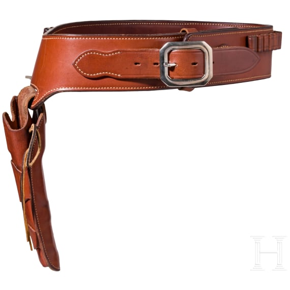 A Bianchi "Old West" belt and holster for a Colt SAA