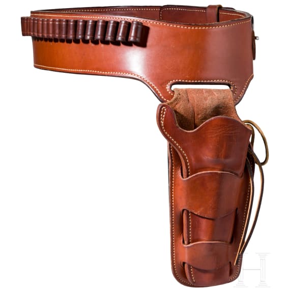 A Bianchi "Old West" belt and holster for a Colt SAA