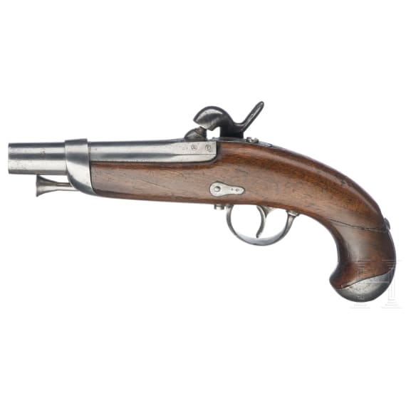 A percussion pistol M 1842 for Gendarmerie, Mutzig