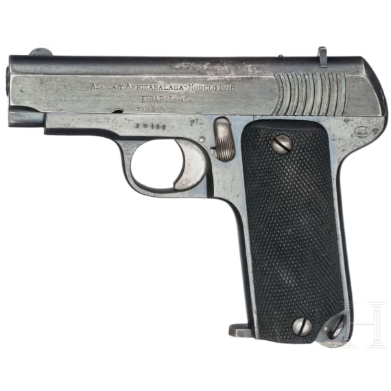 A Mod. 1916 Ruby pistol by Azanza y Arrizabalaga/Eibar
