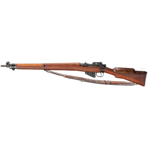 An Enfield No. 4 Mk 1 sniper rifle
