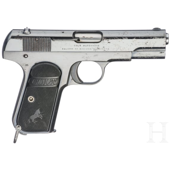 Colt Model 1903 Hammerless 32 Pocket Auto, 1915, Somerset Light Infantry