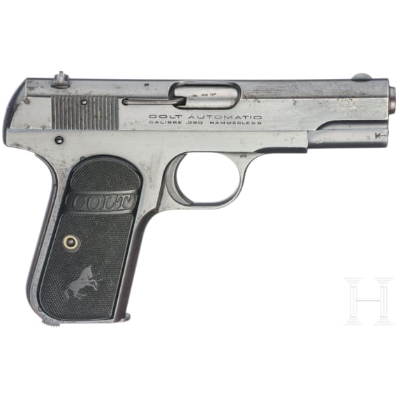 Colt Model "M" Hammerless 380 Pocket Auto, 1922