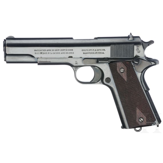 Colt M1911, .455, ca. 1916