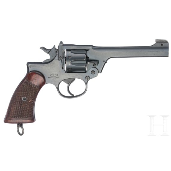 An Enfield No. 2 MK I, with holster
