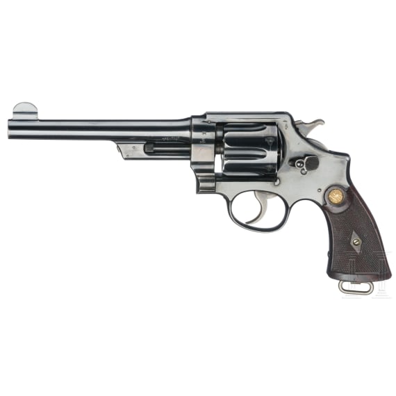 A Smith & Wesson .455 Mark II Hand Ejector First Model