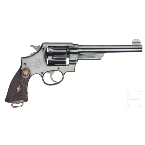 A Smith & Wesson .455 Mark II Hand Ejector First Model