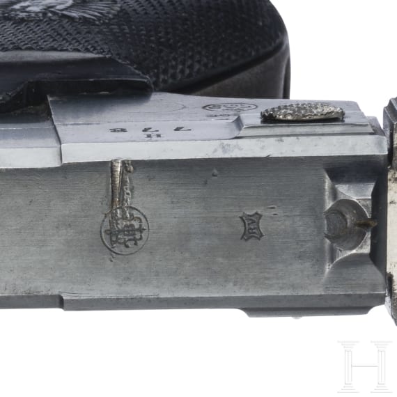 A Glisenti, Mod. 1910, with holster