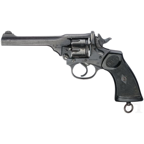 A Webley & Scott Mk IV .38 "War Finish"