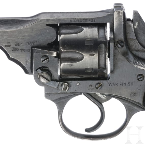 A Webley & Scott Mk IV .38 "War Finish"