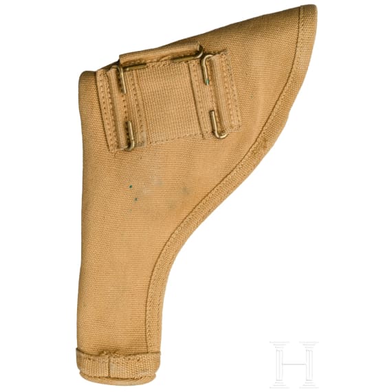 A Webley, Mod. Mark VI, in holster