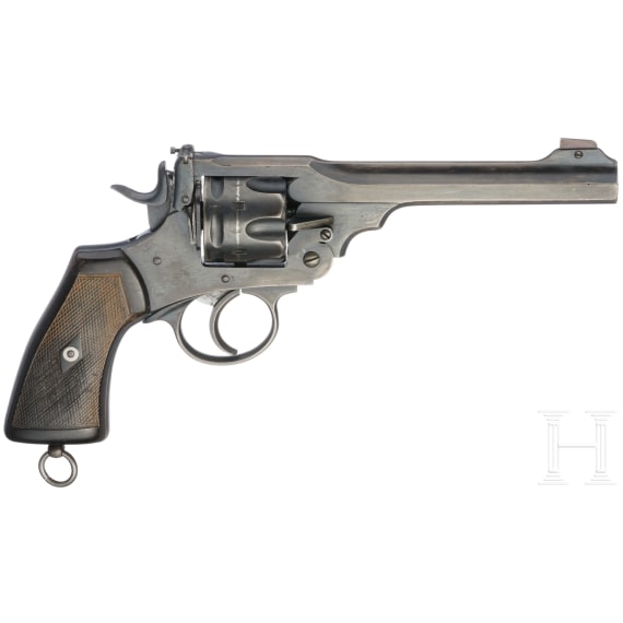 A Webley & Scott Mk VI, with holster