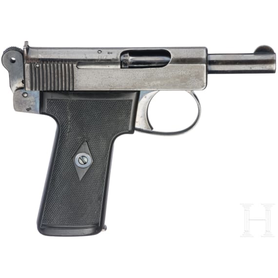 A Webley & Scott, Mod. Police, in box