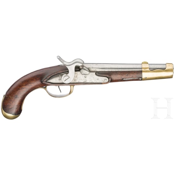 A converted cavalry pistol, Brescia (I), circa 1800