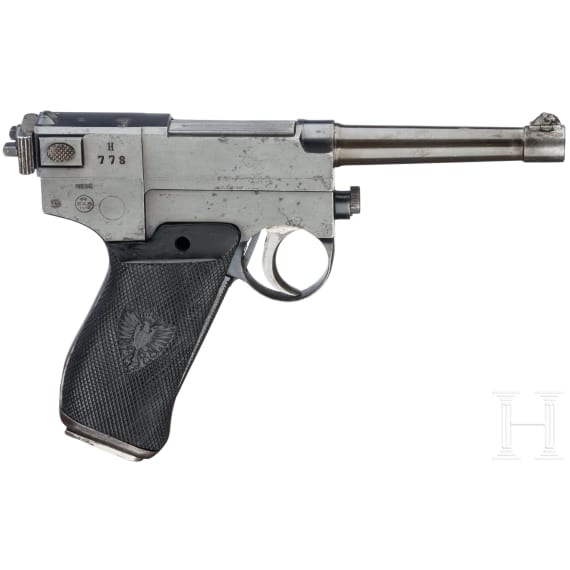 A Glisenti, Mod. 1910, with holster