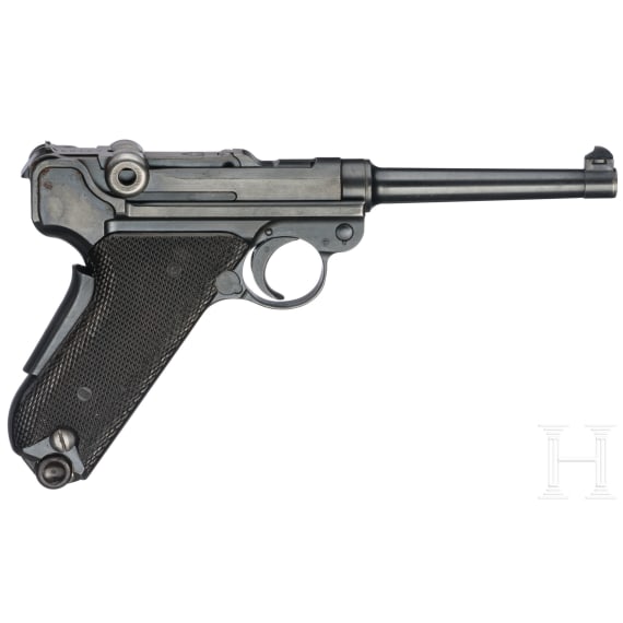 A Luger M1906/29 by W+F Bern, with holster