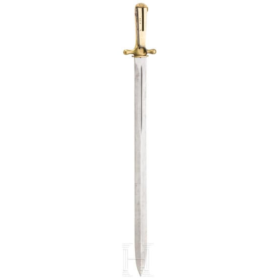A Danish rifle bayonet M 1853