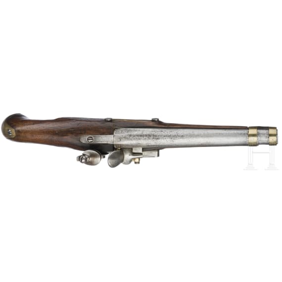 A flintlock pistol M1808 for mounted police, Duchy Cleve-Berg, 1808/09