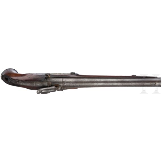 A Hanoverian rifled M 1818/43 "Kolbenpistole"