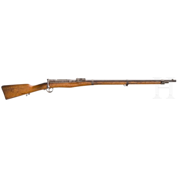 A Bolt Action Rifle by Schulhof in Suhl, 1884, probably Prussian Army Trials