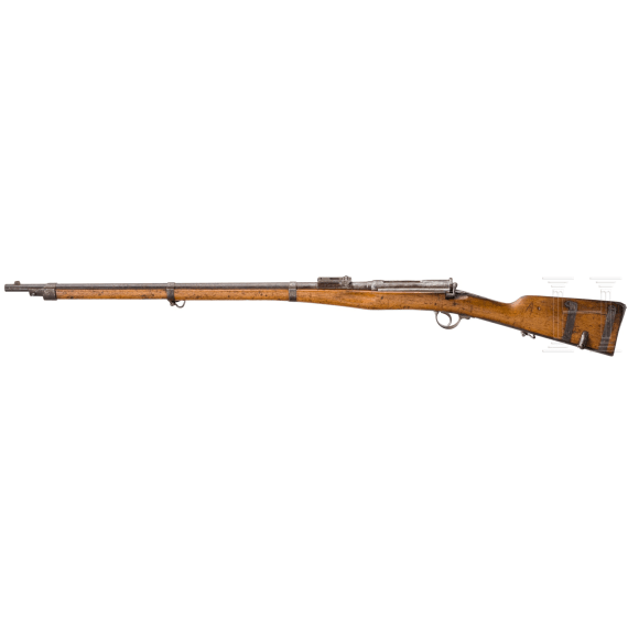 A Bolt Action Rifle by Schulhof in Suhl, 1884, probably Prussian Army Trials