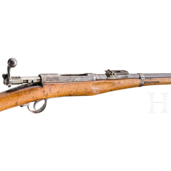 A Bolt Action Rifle by Schulhof in Suhl, 1884, probably Prussian Army Trials
