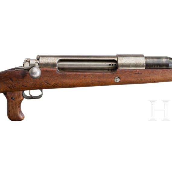A Mauser M 1918 Antitank Rifle with bipod
