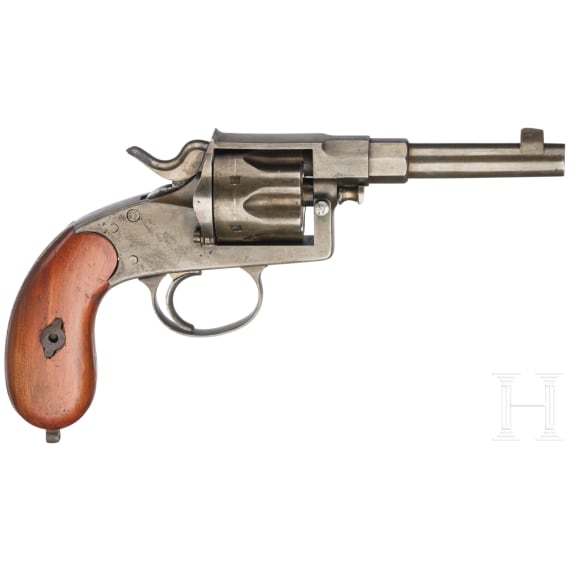 A Reichsrevolver Mod. 1883, Erfurt,, with holster