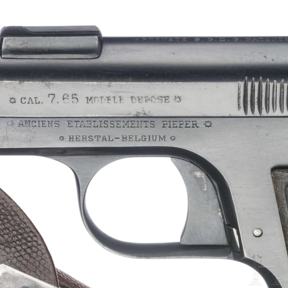 A Pieper-Bayard Mod. 1908, with holster