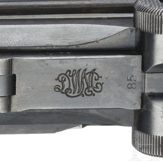 A Luger Pistol, DWM, 1913