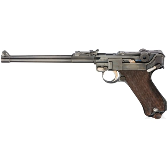 A semi-auto pistol DWM Mod. lange Pistole 08, 1917