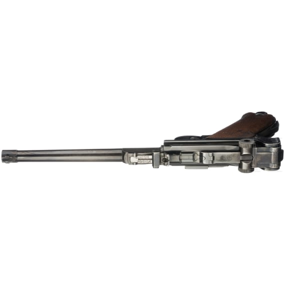 A semi-auto pistol DWM Mod. lange Pistole 08, 1917