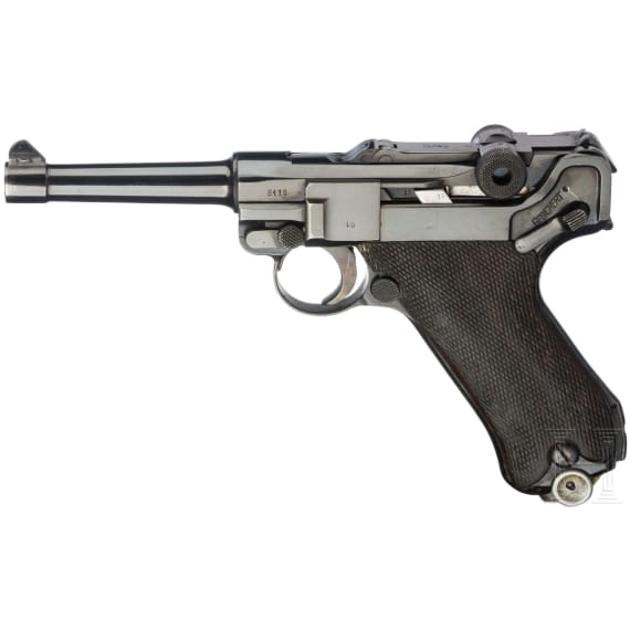 A Pistol 08, Mauser, military code "G - S/42"