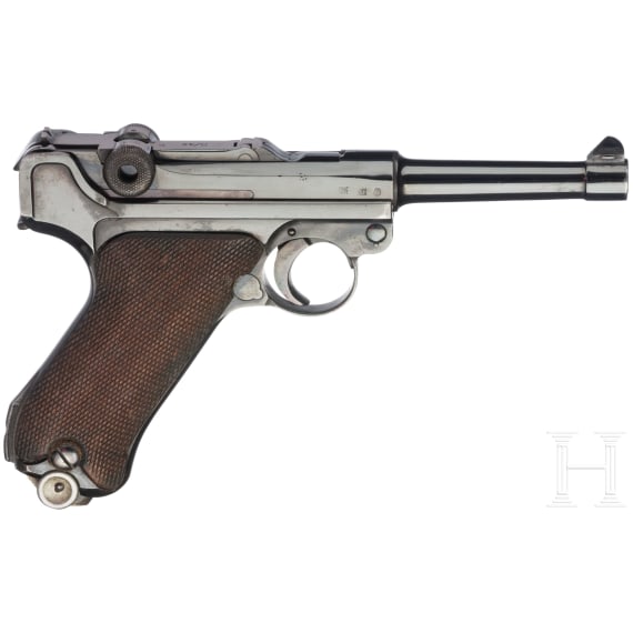 A Pistol 08, Mauser, military code "G - S/42"