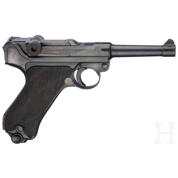A Luger Pistol, Mauser, 1939