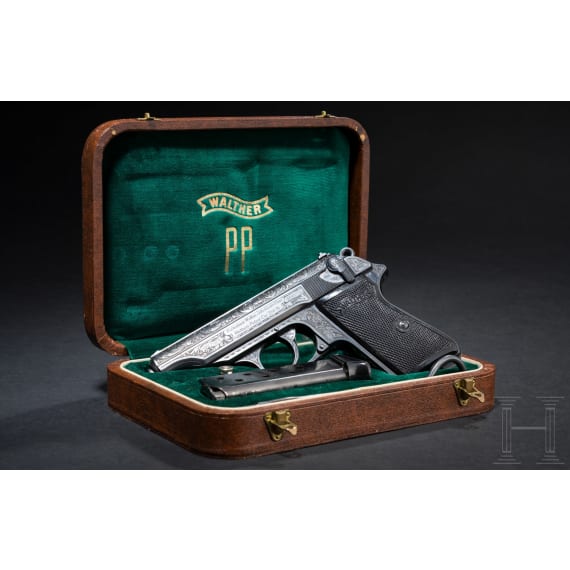 A Walther PP, Zella-Mehlis, Munich Police, personal side-arm of the president of Munich Police