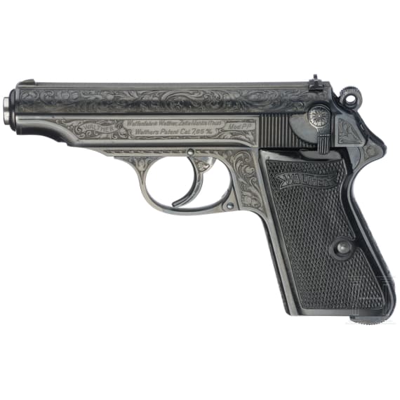 A Walther PP, Zella-Mehlis, Munich Police, personal side-arm of the president of Munich Police