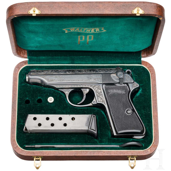 A Walther PP, Zella-Mehlis, Munich Police, personal side-arm of the president of Munich Police