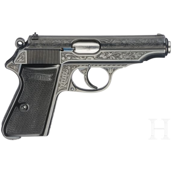 A Walther PP, Zella-Mehlis, Munich Police, personal side-arm of the president of Munich Police