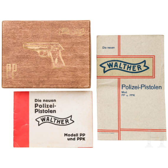 A Walther PP, Zella-Mehlis, Munich Police, personal side-arm of the president of Munich Police