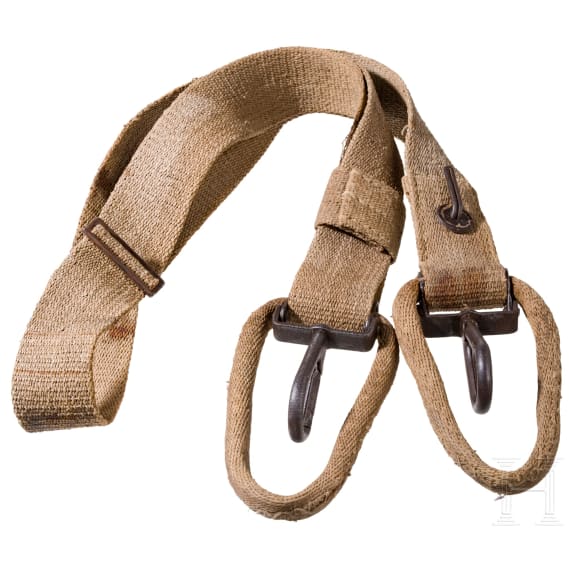 A pull strap for MG 08 gunners