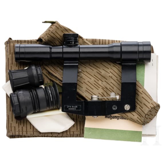 A scope ZFK 4x25 for AK-74N rifles