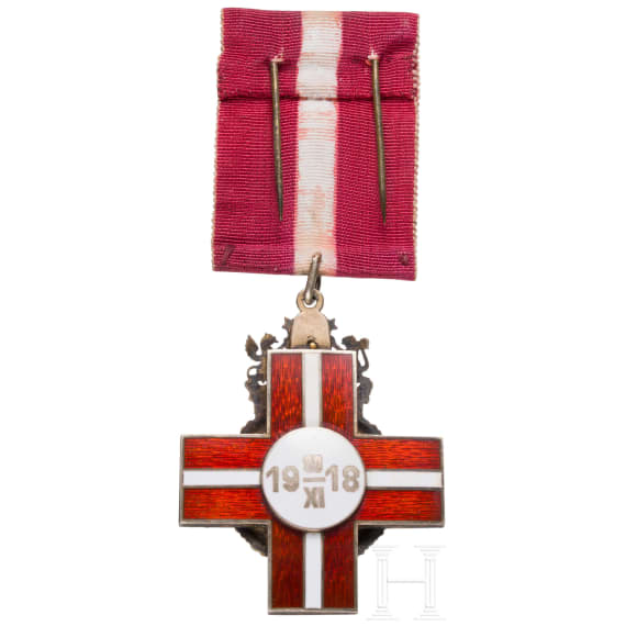 Orden des Roten Kreuzes der Republik Lettland, 2. Klasse, um 1920-1935