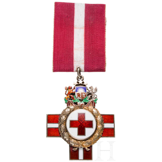 Orden des Roten Kreuzes der Republik Lettland, 2. Klasse, um 1920-1935