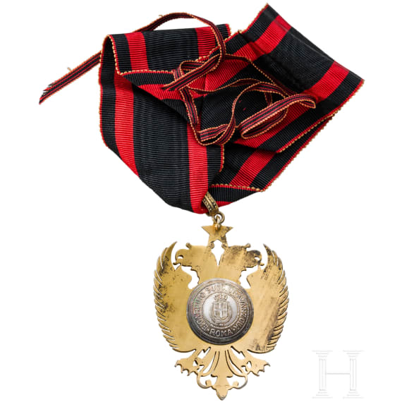 Skanderbeg-Orden (Urdh&eacute;ri i Sk&eacute;nderbeut) - Halsdekoration der 3. Klasse