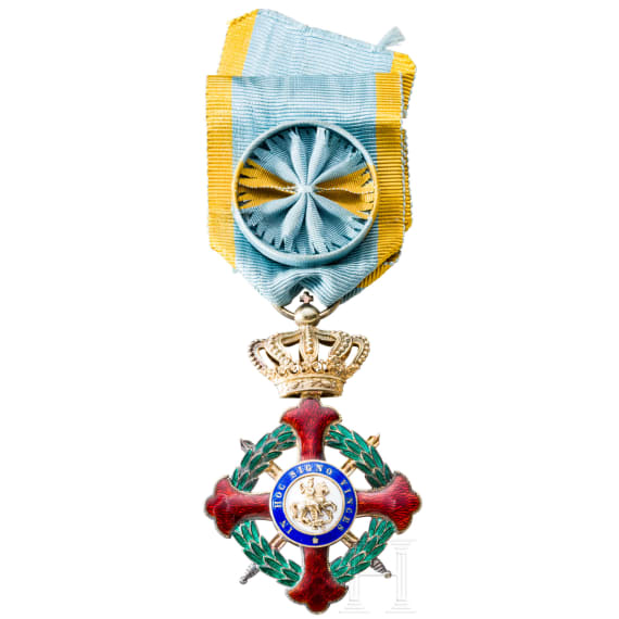 Orden St. Georgs der Wiedervereinigung - Kreuz mit Krone