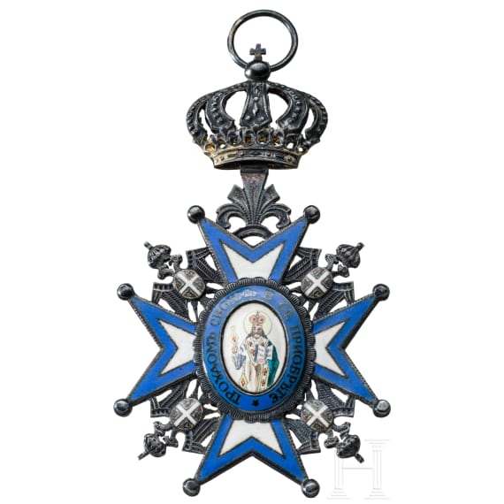 Serbischer St.-Sava-Orden - Gro&szlig;kreuzsatz 1. Klasse