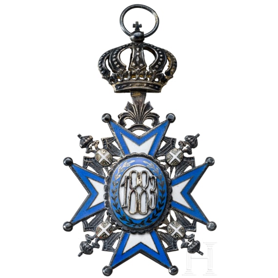 Serbischer St.-Sava-Orden - Gro&szlig;kreuzsatz 1. Klasse