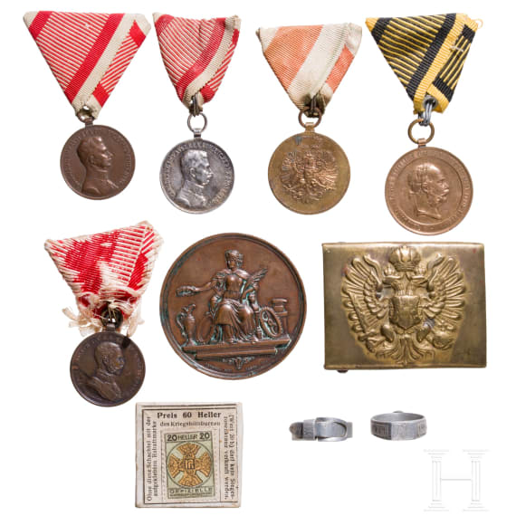 Orden, Koppelschloss, Ringe und Medaille, &Ouml;sterreich
